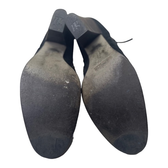 Paul Green Women’s Malibu Sliced Zip Black Leather Ankle Boots - Picture 8 of 11